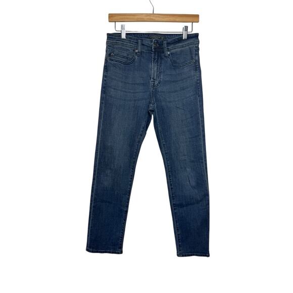Liverpool Jeans Men 29W 30L Kingston Modern Straight Classic Coolmax Dark Wash - Picture 1 of 13